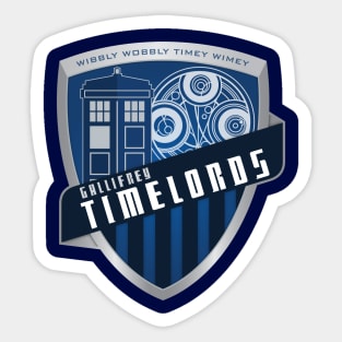 Gallifrey Timelords Sticker